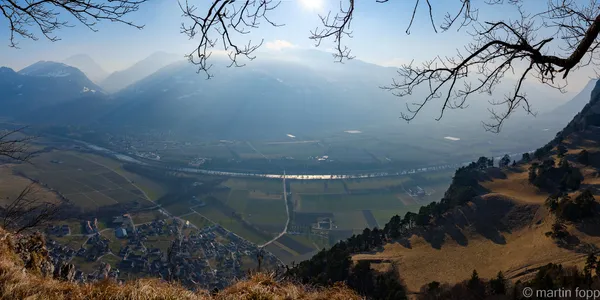 03 Blick vom Schnielskopf rüber nach Bad Ragaz
