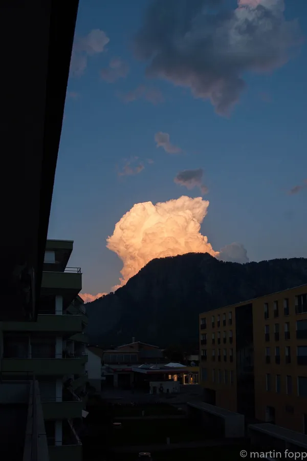 07 Wolken türmen sich über dem Valzeina