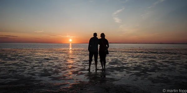 17 Sonnenuntergang über der Nordsee