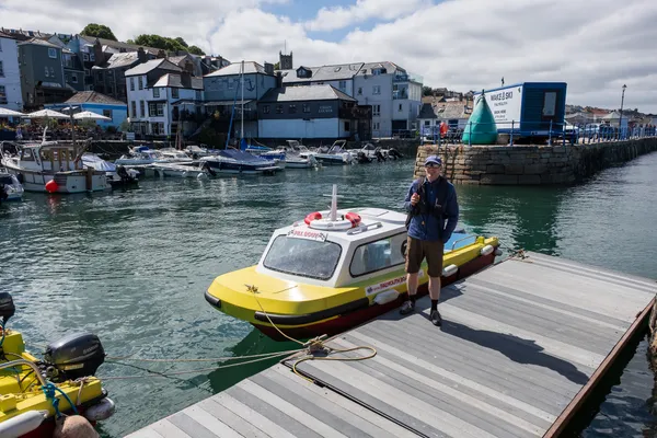 18 unser Boot bei Falmouth