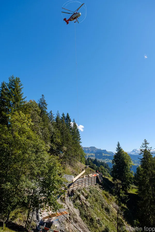 32 Brücke über das Fatanstobel wird Realität