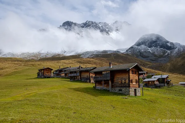 33 erster Schnee oberhalb Medergen