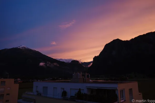 34 farbenfrohes Morgenrot