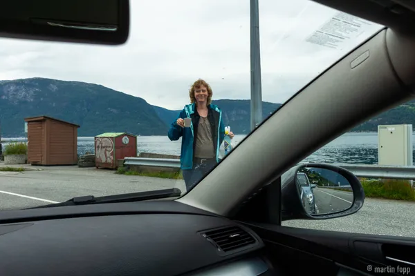 43 Kaffee vor der Fährenfahrt