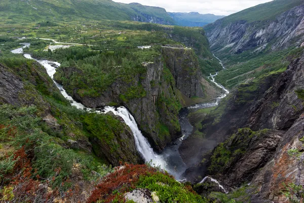 45 Vøringsfossen von oben