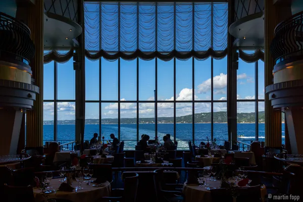 56 Autofähre - Blick zurück auf Norwegen